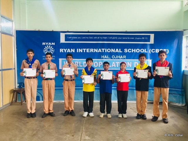 World Population Day - Ryan International School, Hal Ojhar